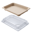 Bandeja De Bagazo T2 C/ Tapa Pet Descartable Pack 100
