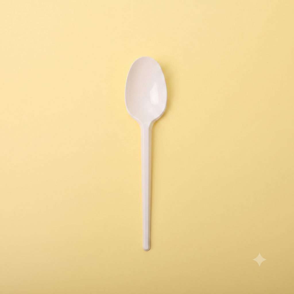 Cuchara Descartable de Plástico 20 Unidades