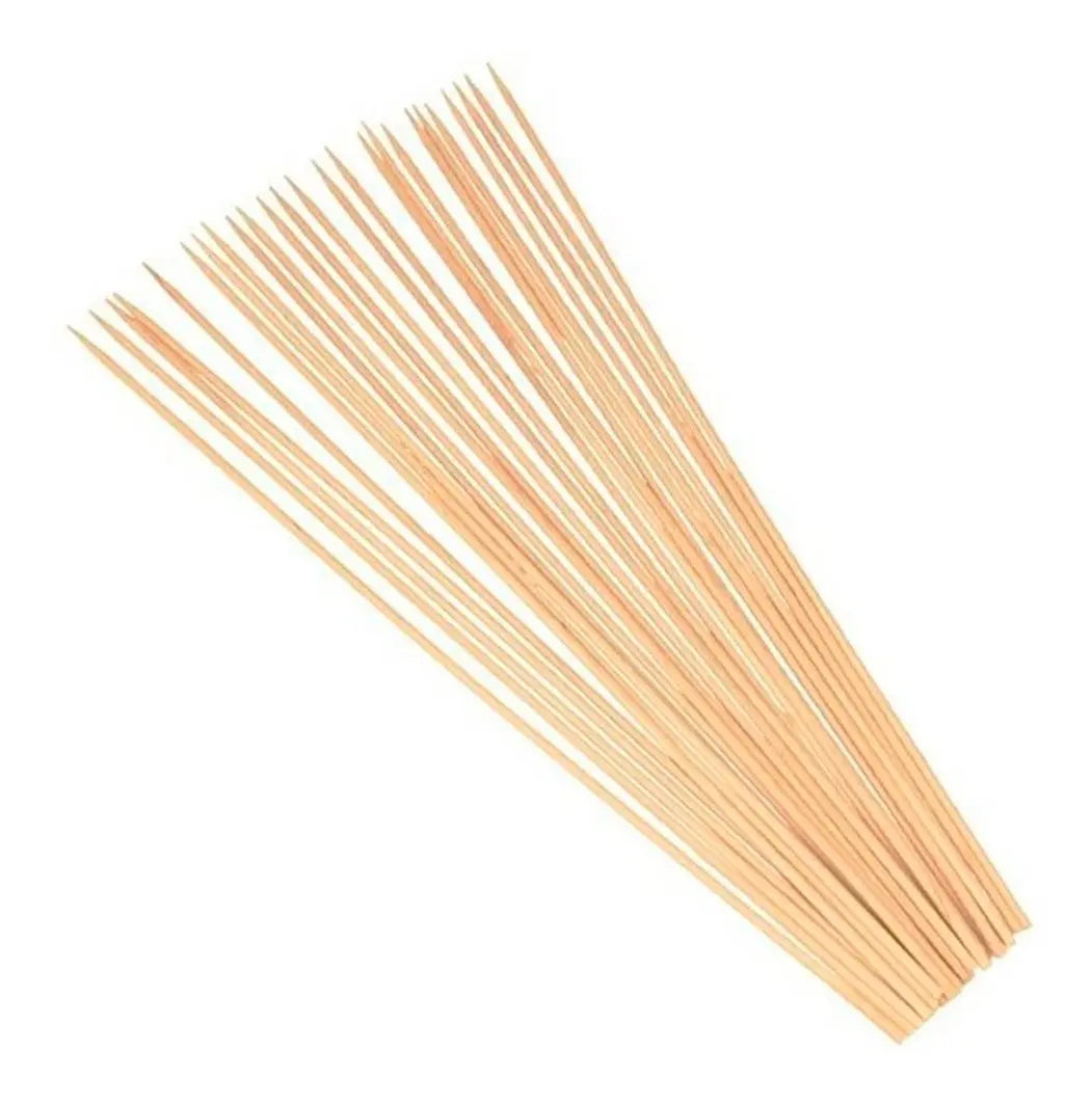 Palo De Brochette Palitos Pinchos Palos Bambú