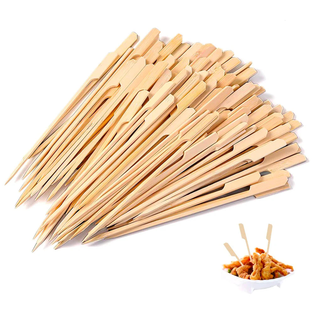 Brochette Tipo Remo Palitos Pinchos Palos Bambú