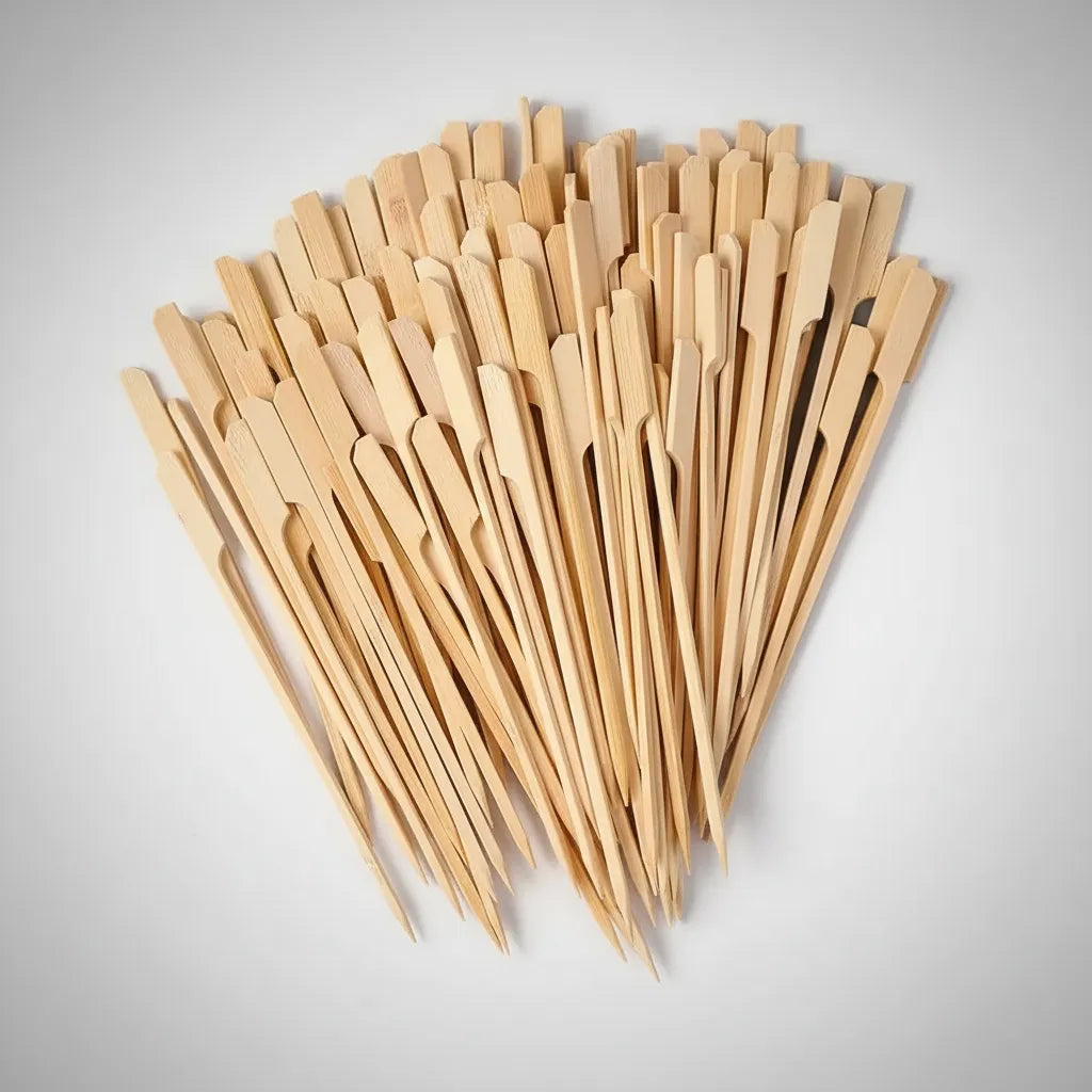Brochette Tipo Remo Palitos Pinchos Palos Bambú