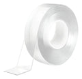 Cinta Adhesiva Doble Faz Doble Cara Transparente Reusable