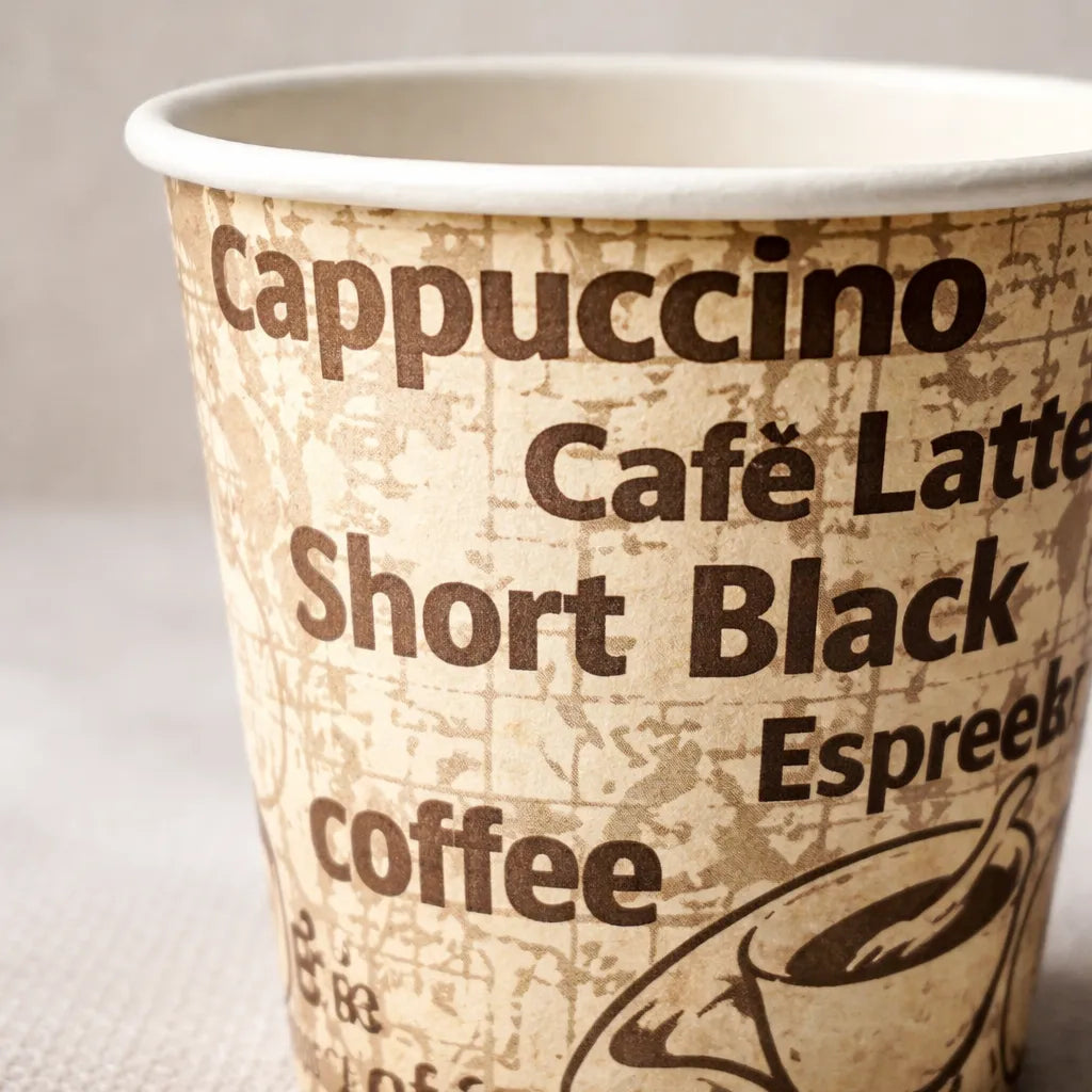 Vaso Descartable para Café Coffe Té 250 ml 50 unidades