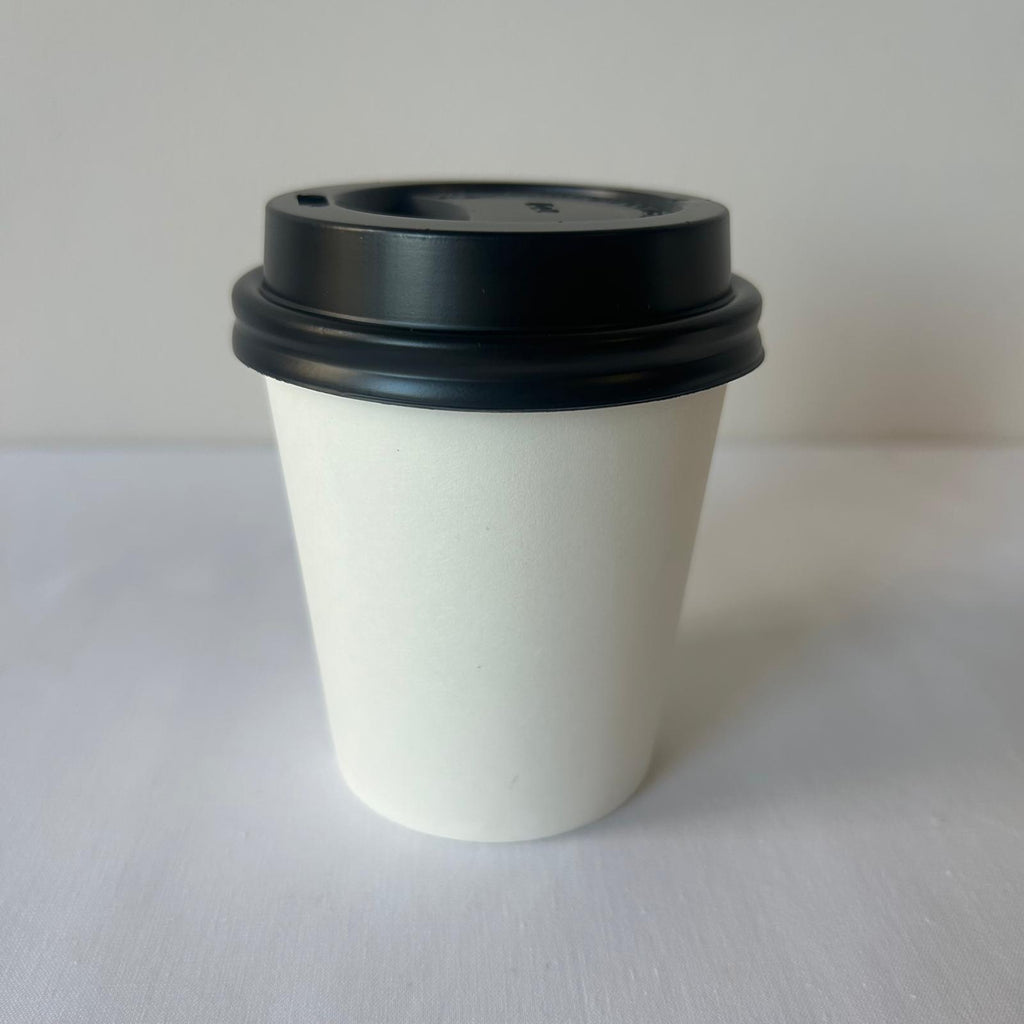 Vaso Café Descartable Con Tapa Coffe Té 220 ml 20 unidades