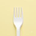 Tenedor Descartable de Plástico 20 Unidades