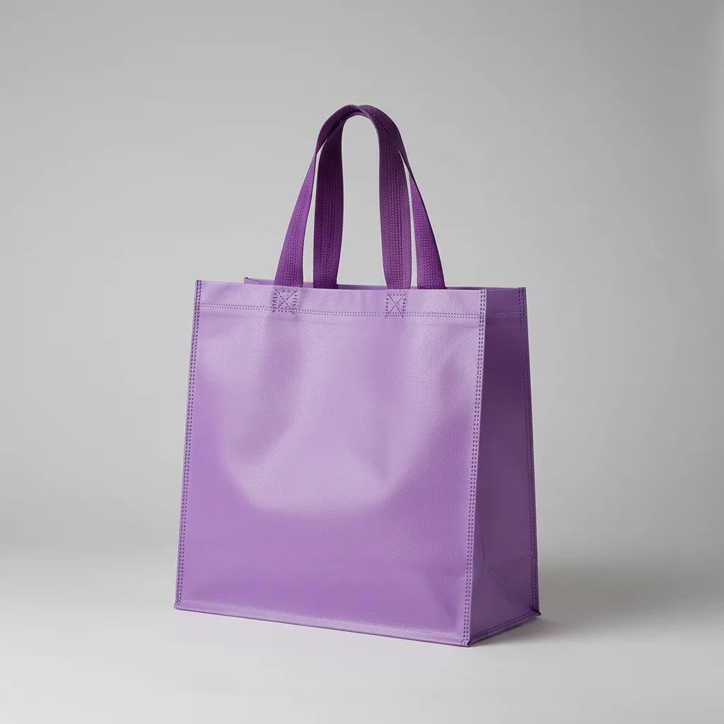 Bolsa Tnt Gruesa Pack 6 Unidades Con Asa 29x27x12cm