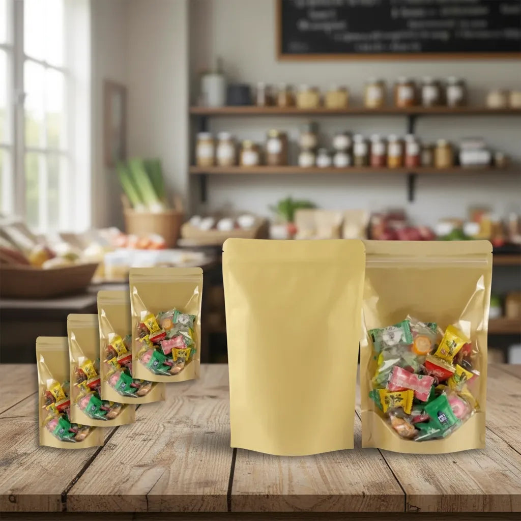 Bolsa Cierre Hermético Con Visor Amplio Pack 6 Unidades